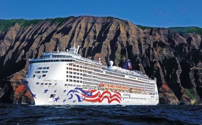 Hawaiian cruise ship